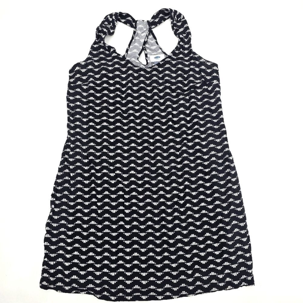 Old Navy Printed Twist-Back Shift Dress Size M - Picture 3 of 6